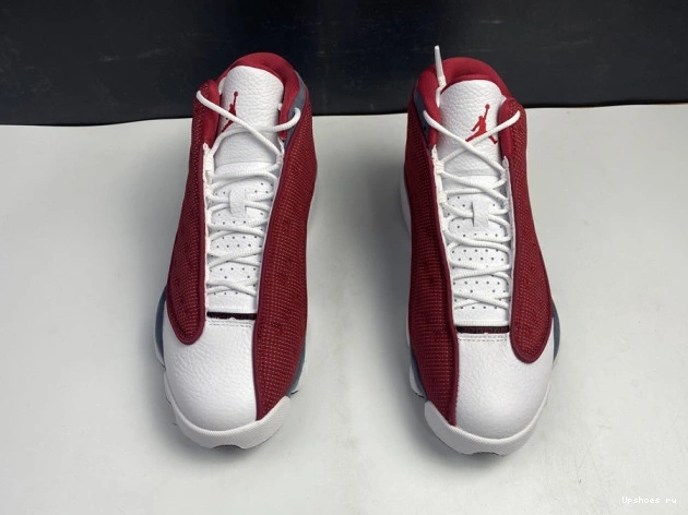 13 Air Red Flint 414571-600 Grey Gym Retro Jordan 0219